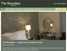 Tablet Screenshot of boundaryonline.com